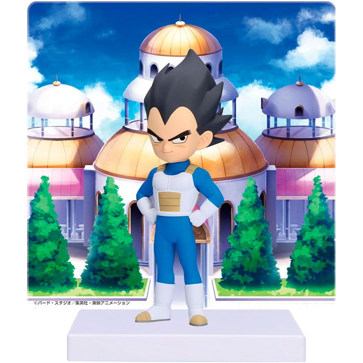 DRAGON BALL  ドラゴンボール　ベジータ　全身ボードパネル Amazon.co.jp: ドラゴンボールDAIMA ベジータ（ミニ） パネル付き