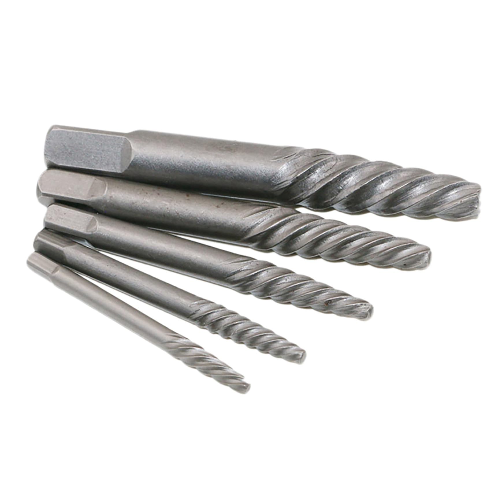 Set di Estrattori per Danneggiati da 44 Pezzi Rimuovere Le Spelate o Rotte Fissaggio Bullone Easy Out con Set di Punte per Trapano Noioso un 3-10Mm