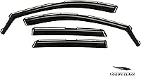 Vista 7 de Voron Glass - Protectores de lluvia extra duraderos en canal para Ford Escape 2020-2026, deflectores de ventana, viseras de ventilación, 4 piezas