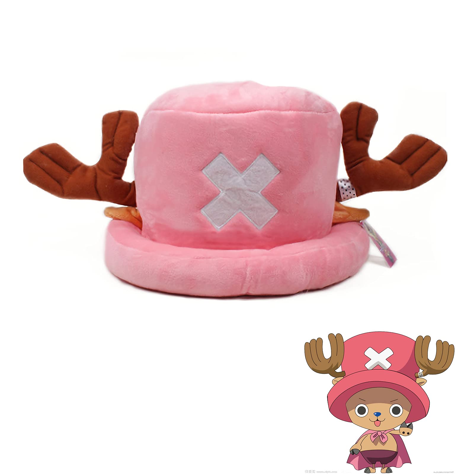 Anime Caps Hat Tony Tony Chopper Cosplay Cute Anime Plush Hat Available in Five Colors