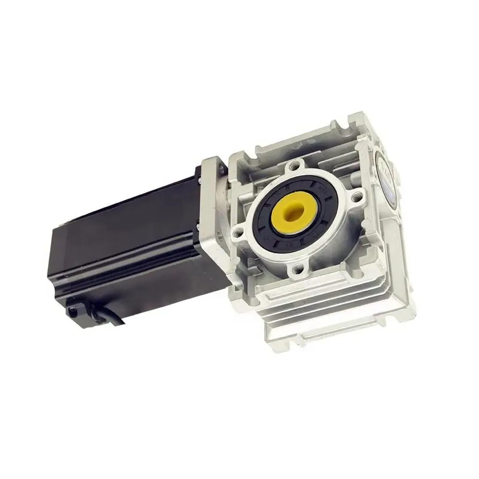 Moteur pas à pas Nema 23 3.5 Nm réducteur vis sans fin 80:1 single shaft
