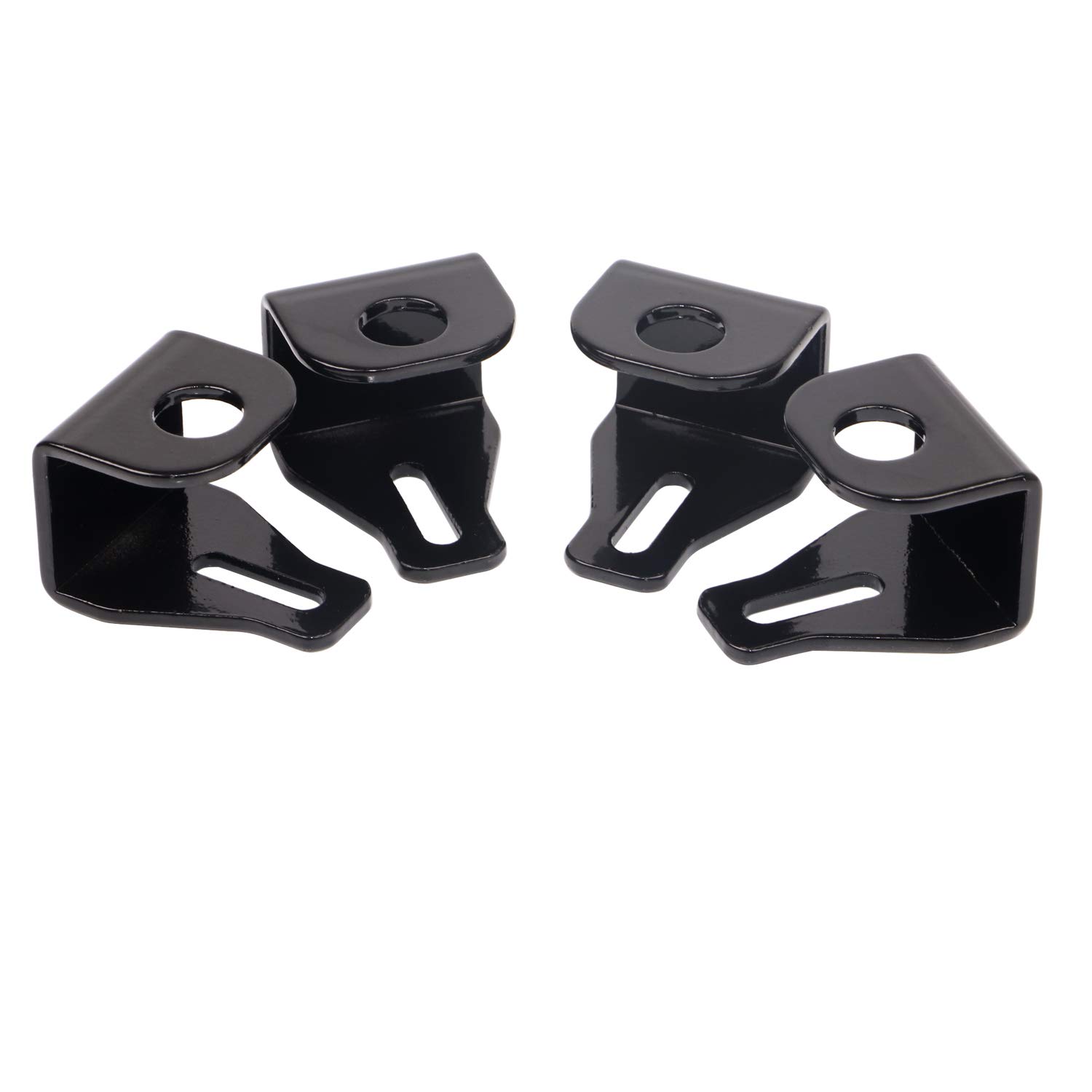 Borse rigide per moto Staffe deterrenti antifurto serrature borse laterali bulloni di montaggio perni di sicurezza per Harley Touring 1996-2018