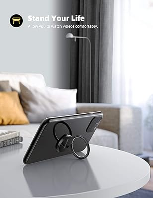 Lamicall Anneau Support Téléphone, Support Téléphone - Bague Support