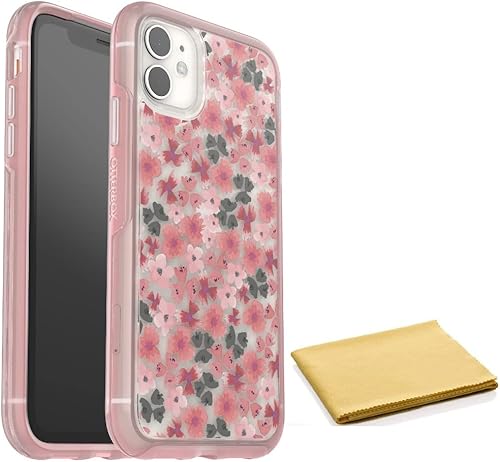 Miniatura 8 de OtterBox Symmetry Series - Funda para iPhone 11 y iPhone XR (solo con paño de limpieza, embalaje no minorista), color Aspen Gleam (cítricogirasol)