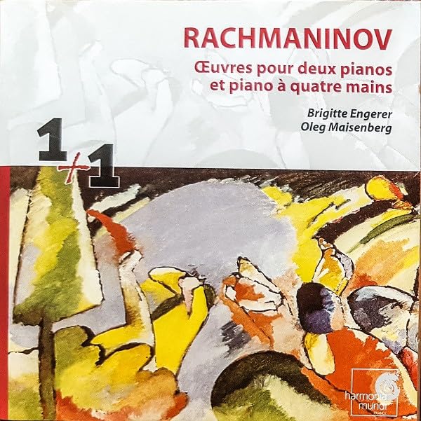 Serge Rachmaninov: Works for 2 Pianos and 4-hands Piano [Audio CD] Brigitte Engerer - piano Oleg Maisenberg - piano Elena Bachkirova - piano