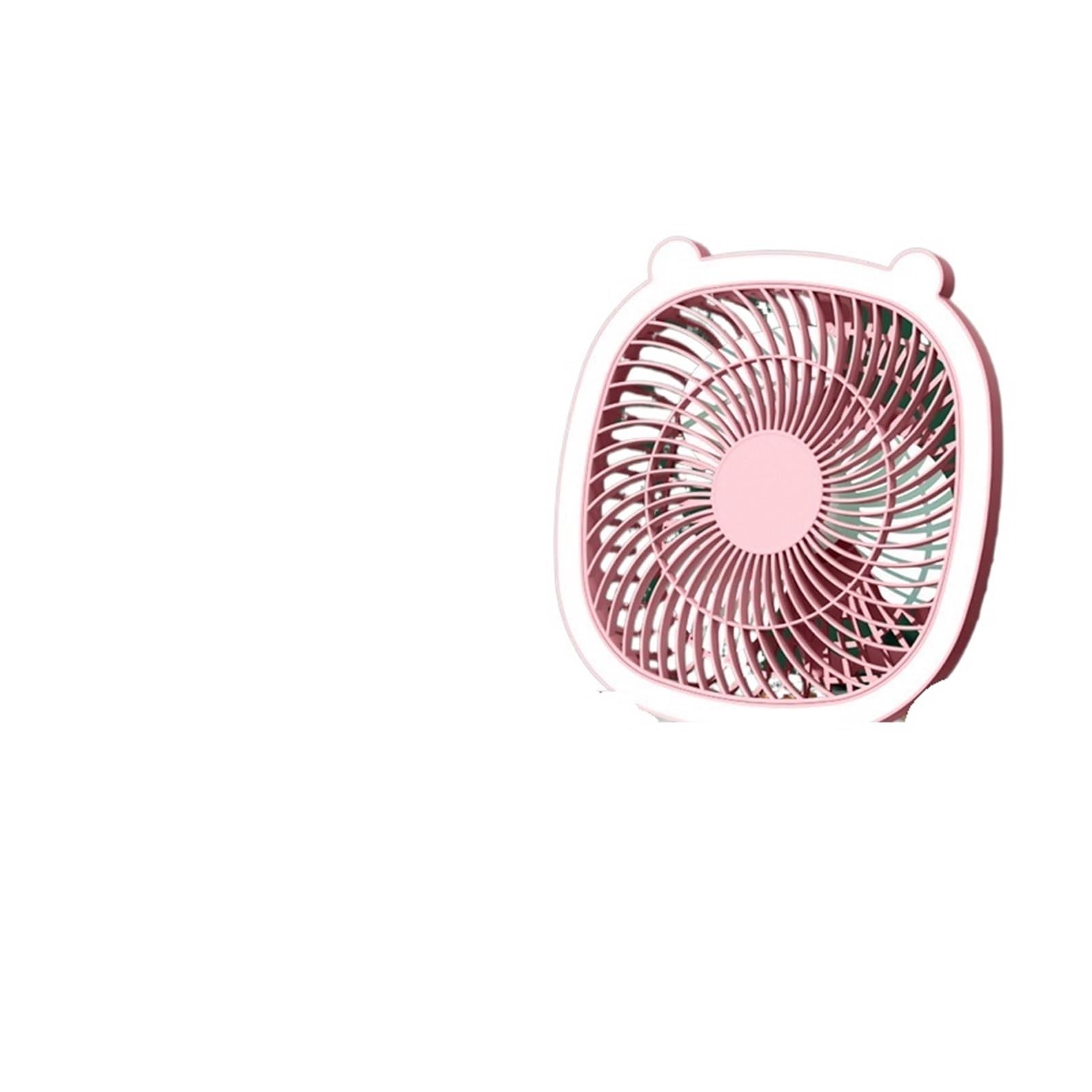 Ventilador dormitorio con luz nocturna suave para evitar el calor