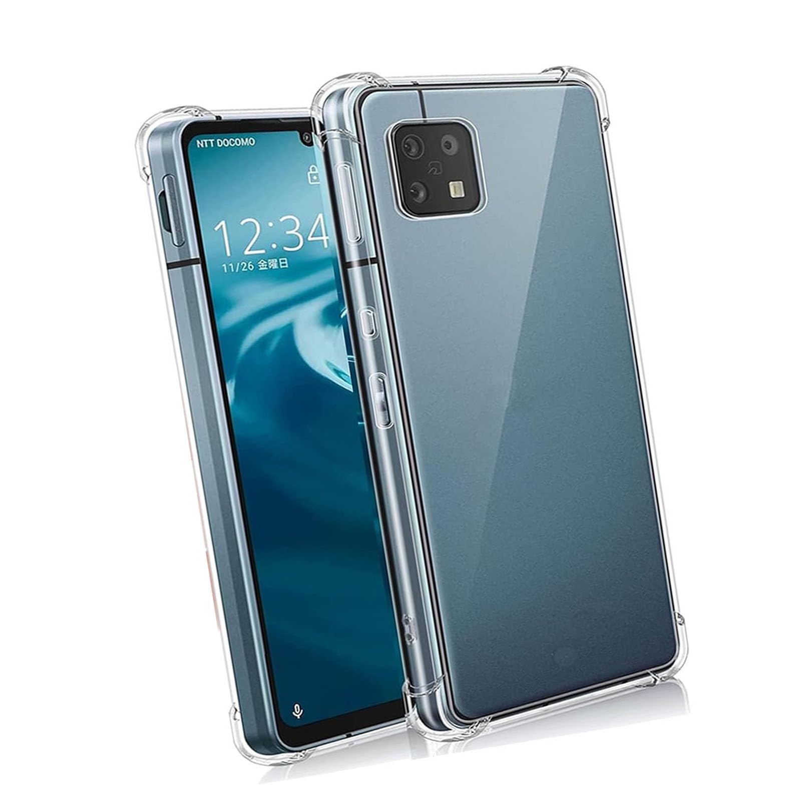 AQUOS sense6 SHG07 クリアケース付き Amazon.co.jp: cxybgfv アクオス Sense6/SHG05/SH-54B/Sense6S/SHG07