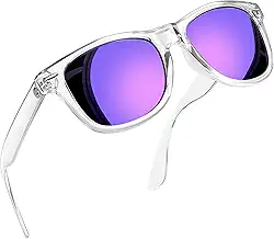 Óculos de Sol Quadrado Masculinos Femininos Estilo Clássico Polarizados Proteção UV400