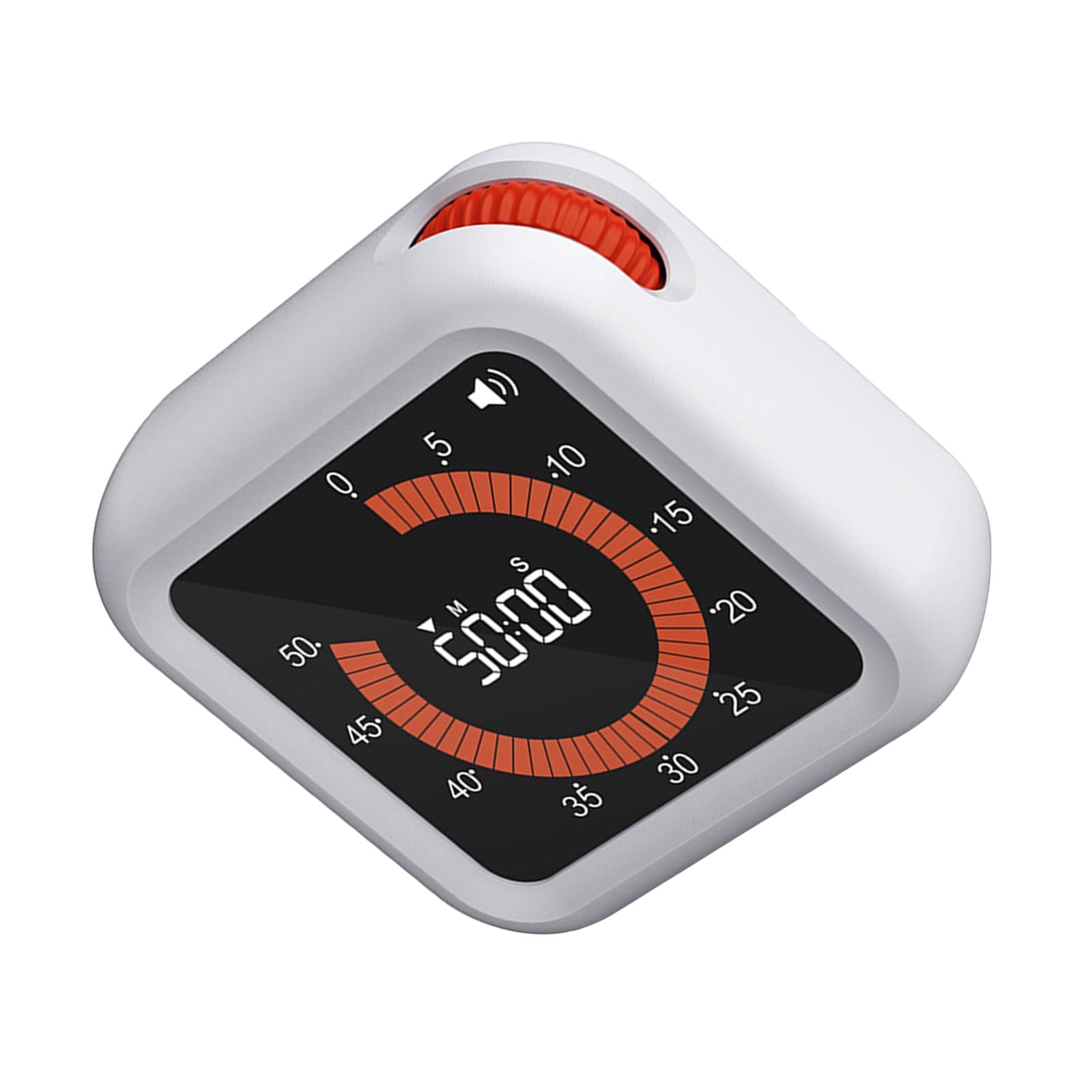 Temporizador digital multiuso, función de cuenta regresiva, instrumento de cronometraje, brillo seleccionable para tareas escolares y de cocina, temporizador de alarma silencioso