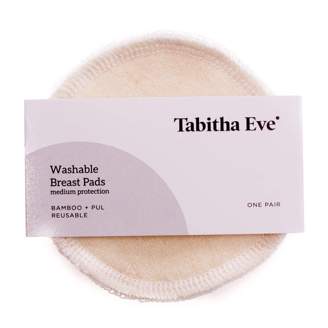 Tabitha Eve - Organic Hemp Breast Pads - Washable - Made in UK (Large/Night)