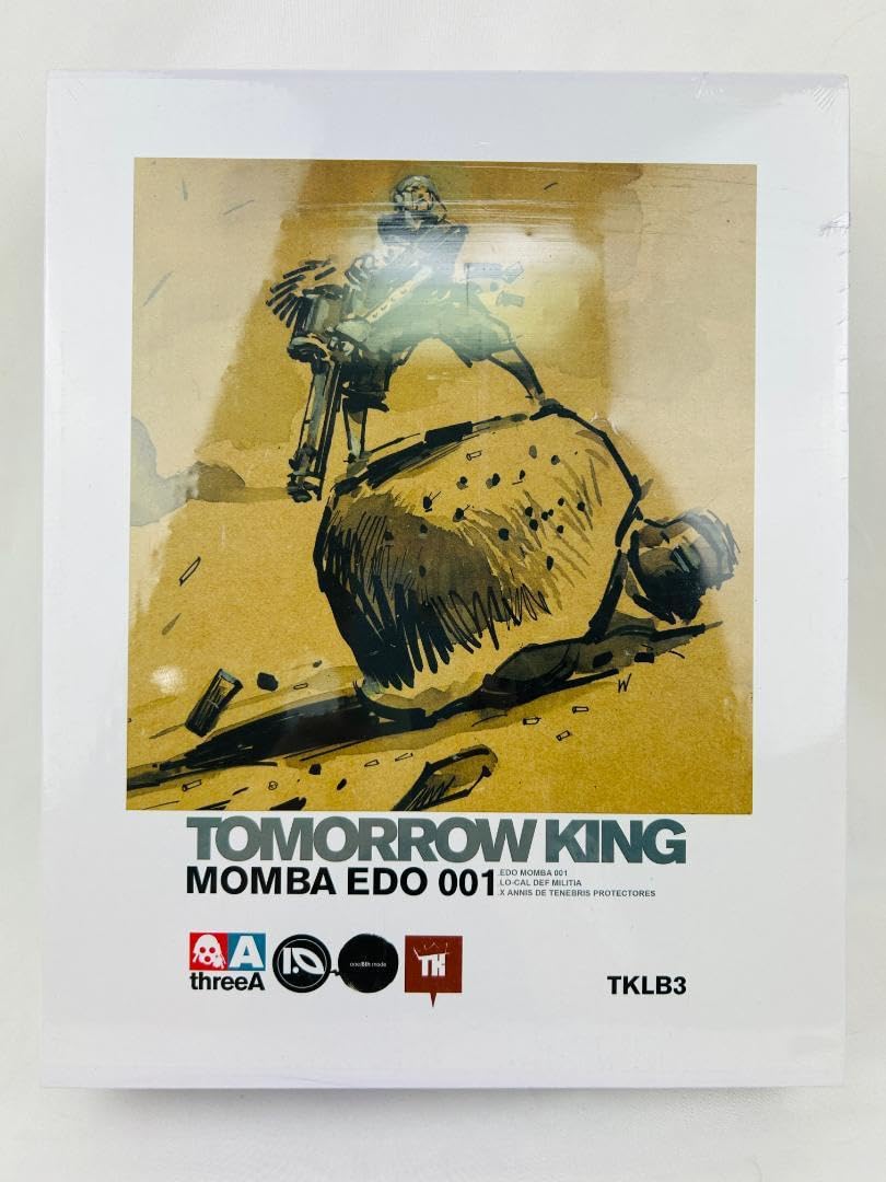 threeA momba edo 001 TOMORROW KING フィギュア Amazon.co.jp: TOMORROW KING MOMBA EDO 001 TKLB3 フィギュア 1