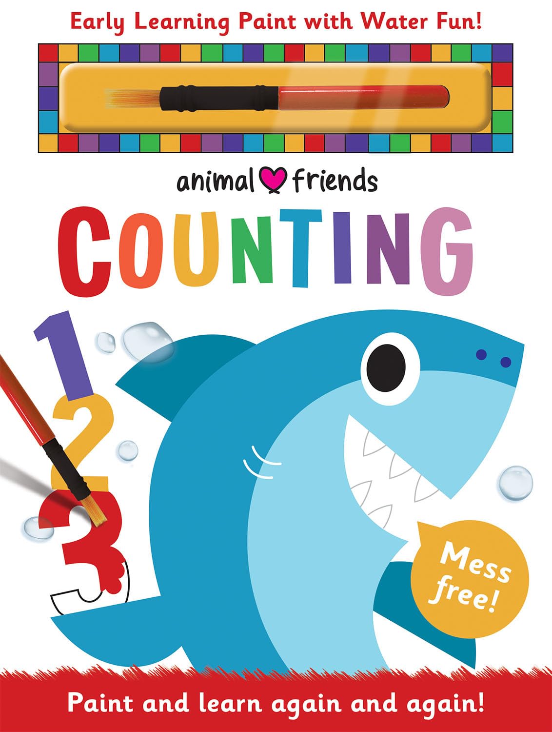 Animal Friends Counting (Early Learning Magic Water Coloring)