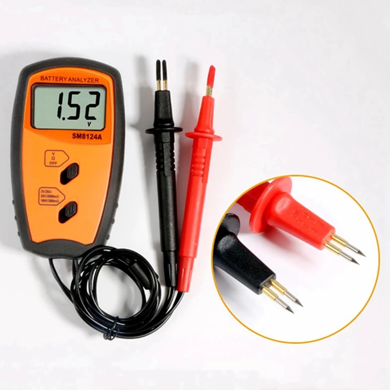 Display LCD Misuratore impedenza interna Tensioni della