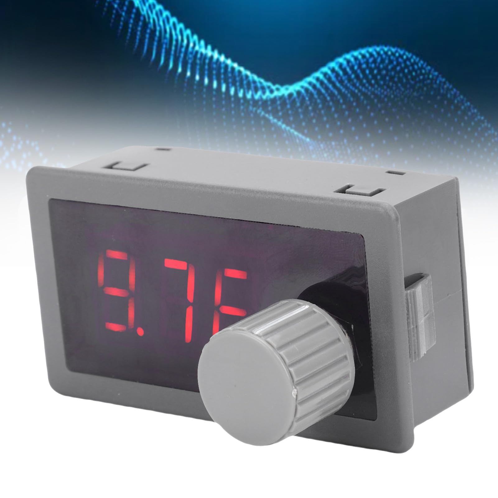 Pissente Generador de Señal, Generador de Corriente de Voltaje Ajustable con Pantalla Digital de 3 Dígitos con Capacidad de Salida de 50 MA y Carcasa de ABS Retardante, para Prueba de Controlador