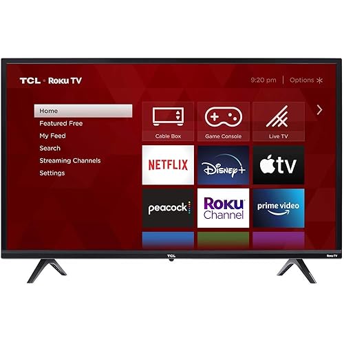 TCL 32S325 32 Inch 720p Roku Smart LED TV (2019)