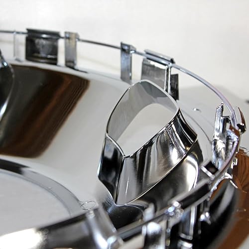 Miniatura 6 de Juego de 2 simuladores de rueda delantera de 17" con 5 agujeros para Dodge Ram 3500 2003-2018 - Cromo