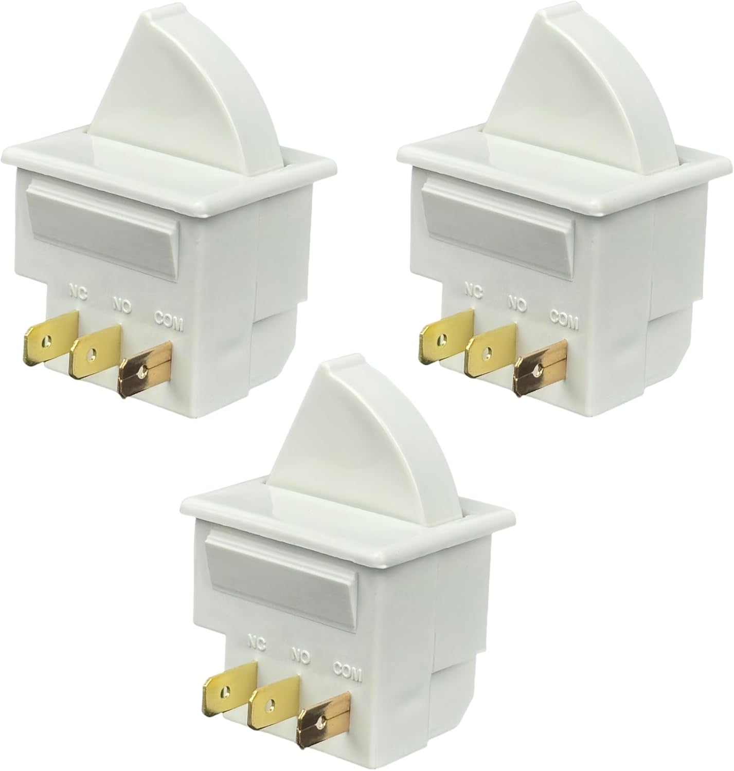 W11396033 3Feet Refrigerator Door Light Switch Replacement for Whirlpool GE Kenmore Maytag 12002646 WR23X21444 AP6026776 AP6973145 PS12731166（3 Pack）