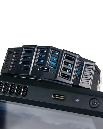 Miniatura 9 de YIGORN Steam Deck Fan Cooler,Steam Deck Heatsink,Valve Steam Deck Radiator Upgrade,Cooling Stand Dock,Advanced Accessories SmartphonePadNintendo