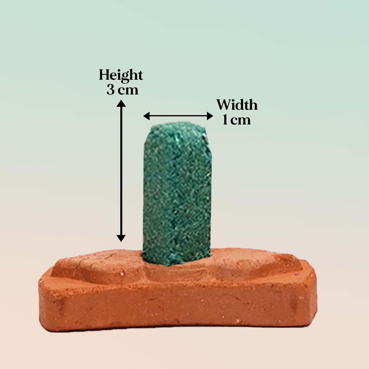 ISHOM Wild West Smudge Incense 70 Bricks with Holder Combo, 7 Natural Aromatic Fragrances, Copal, Guggal, Benzoin - Image 4