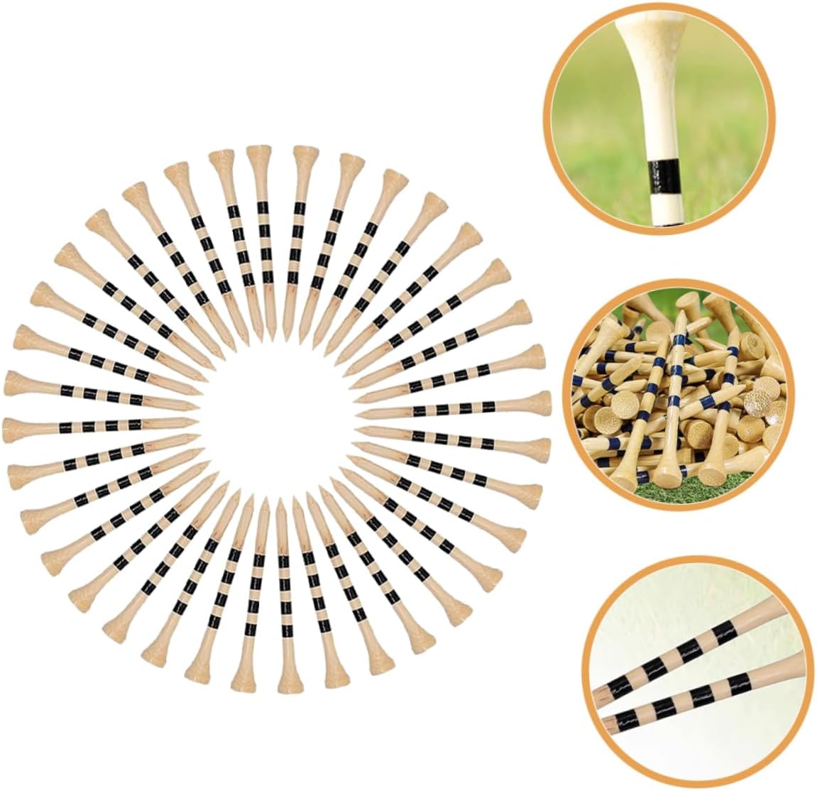 POPETPOP Golf Stand Accessories Outdoor Golfs Rack Golf Tees Path Size Golf Marker Golf Game Covers Golf Training