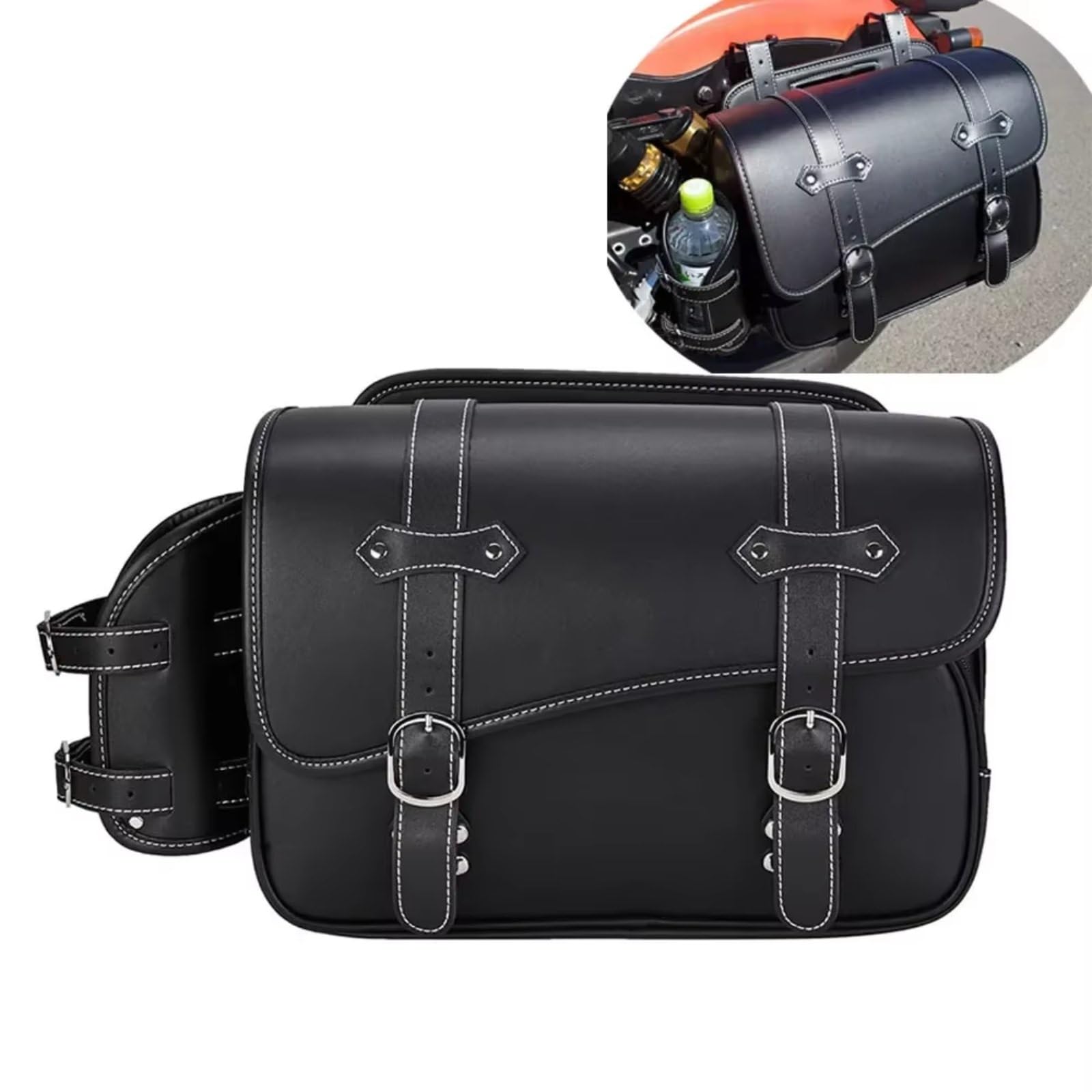 Sacche Laterali Moto Compatibile Con Yamaha Per SR400 Per MT-07 Borsa Laterale Impermeabile Borsa Portaoggetti Attrezzi Borsa Portaoggetti Accessori