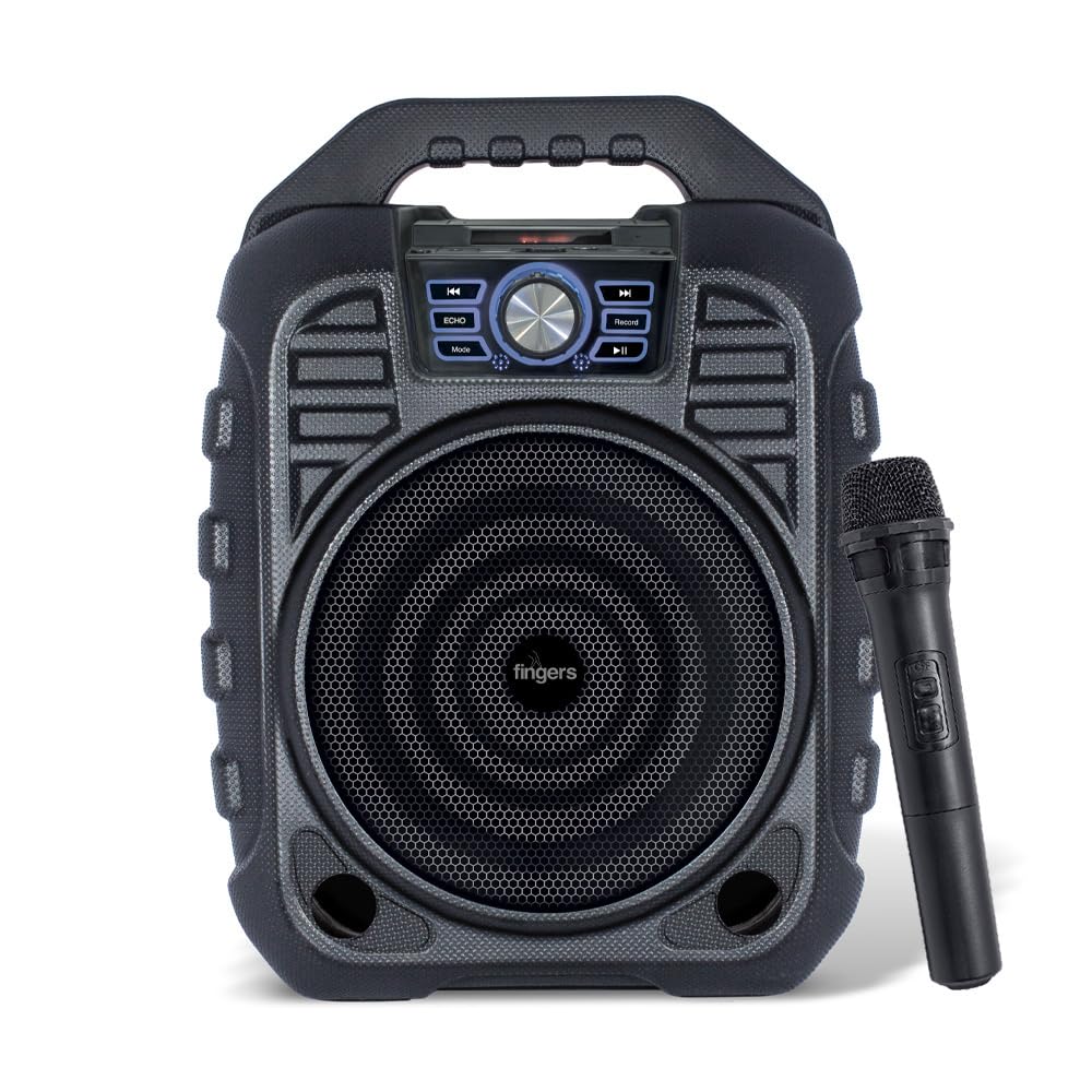FINGERS Knockout Rugged 32 Watt Truly Wireless Bluetooth Portable Speaker (Black) (B07SQK3MFH) Amazon Price History, Amazon Price Tracker