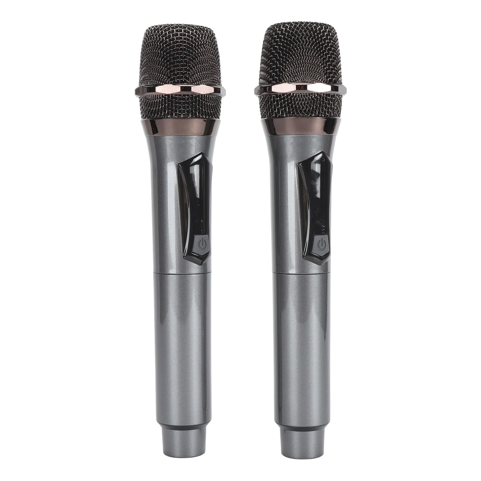Yoidesu Wireless Microphone, Professional Dual Handheld Cordless Dynamic Mic System, Karaoke Microphone Set with Smart LED Display for Singing, Karaoke, Wedding, DJ, Party