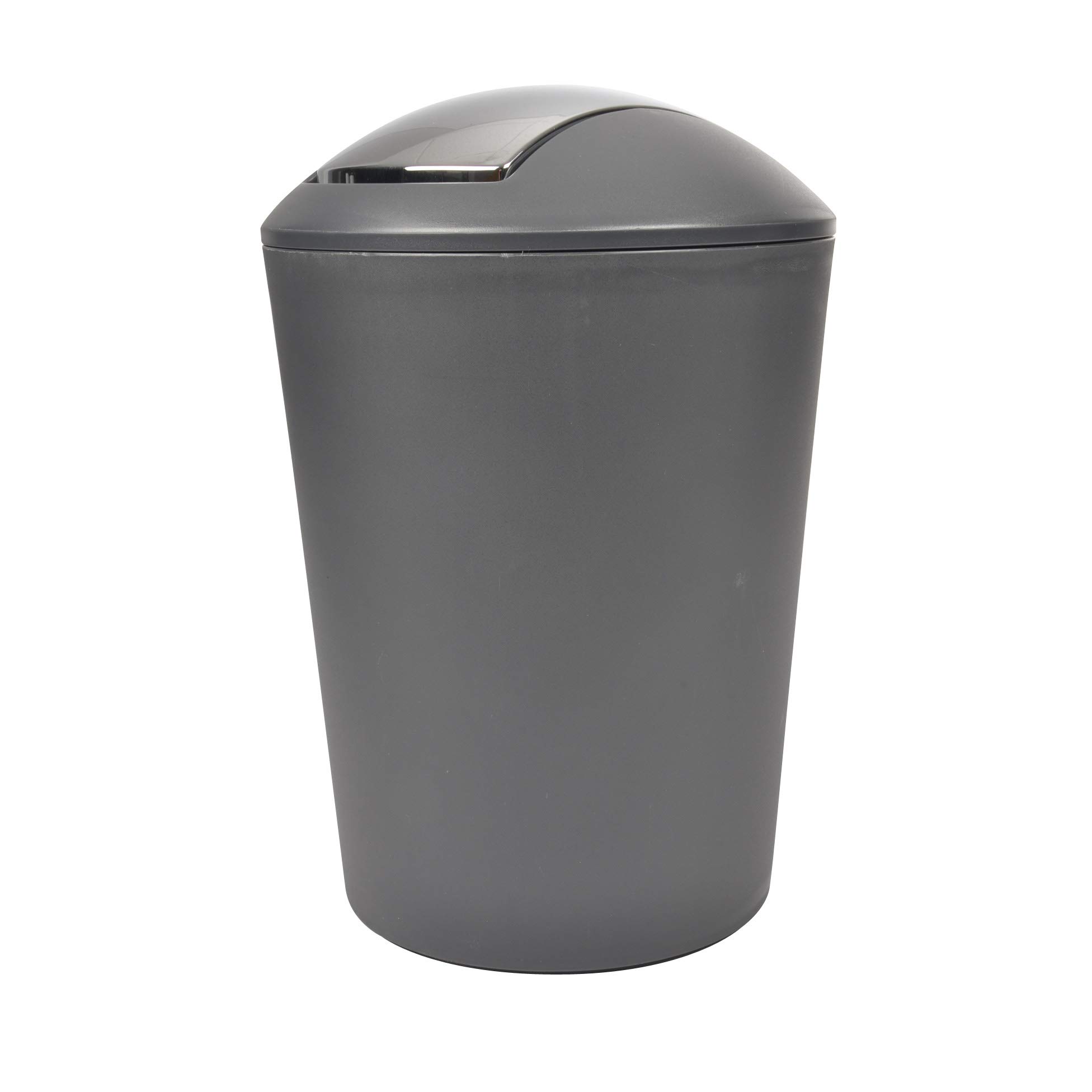 Douceur D'intérieur Charcoal Swing Bin 5.6 Litre Anthracite