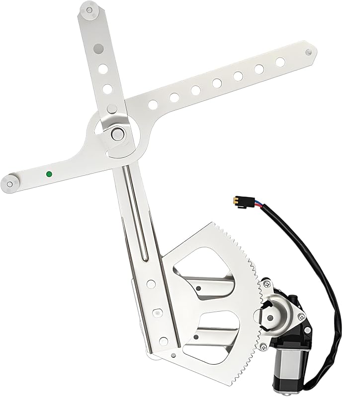 Máquina de vidro elétrica dianteira direita com motor PZ 741-654 para Chevrolet e GMC 1988–2000