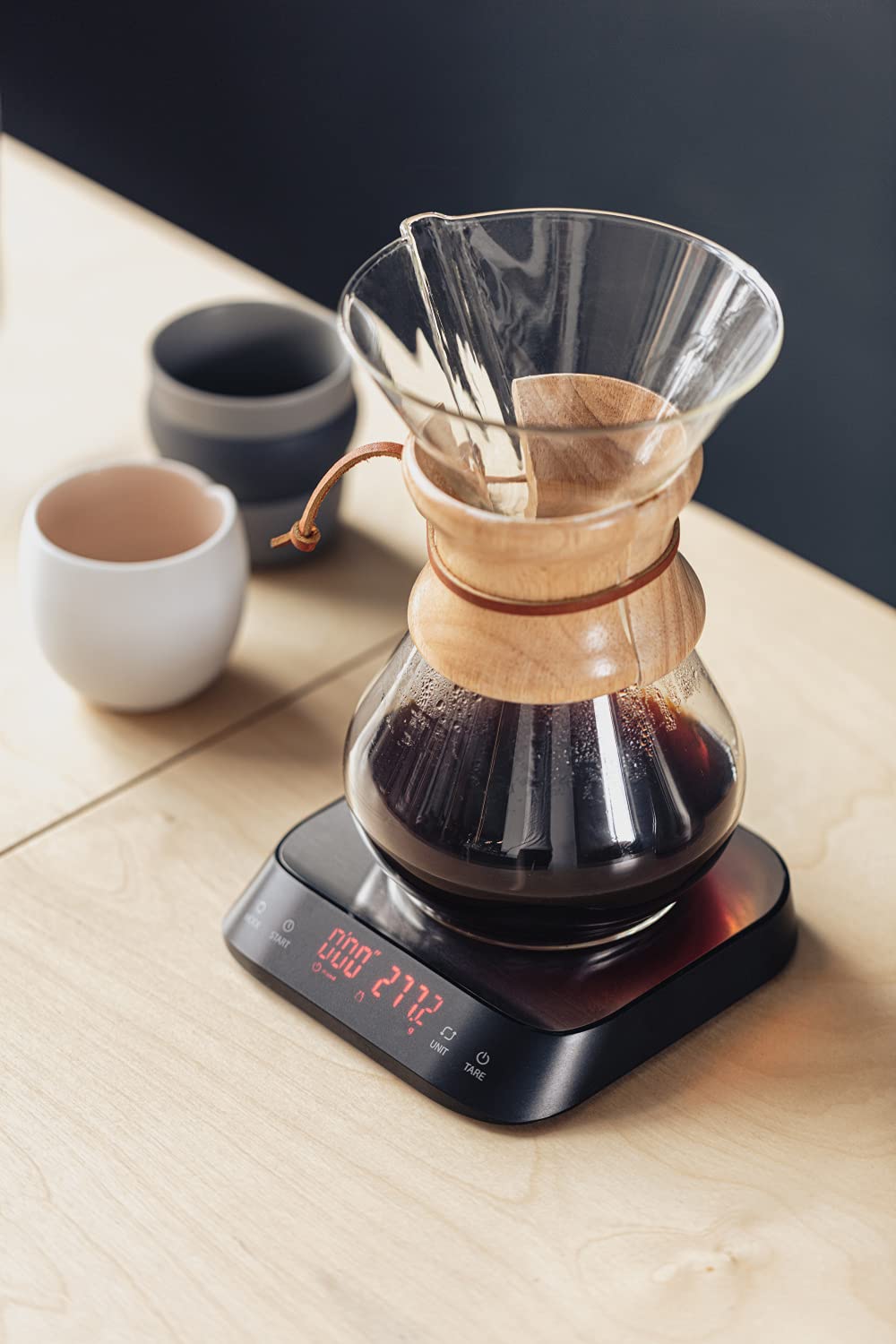 ETA Digitale Kaffeewage Artista I 3 Wiegemodi I LED Display I 0.1g Genauigkeit I Timer I 3kg Max I Tare Funktion