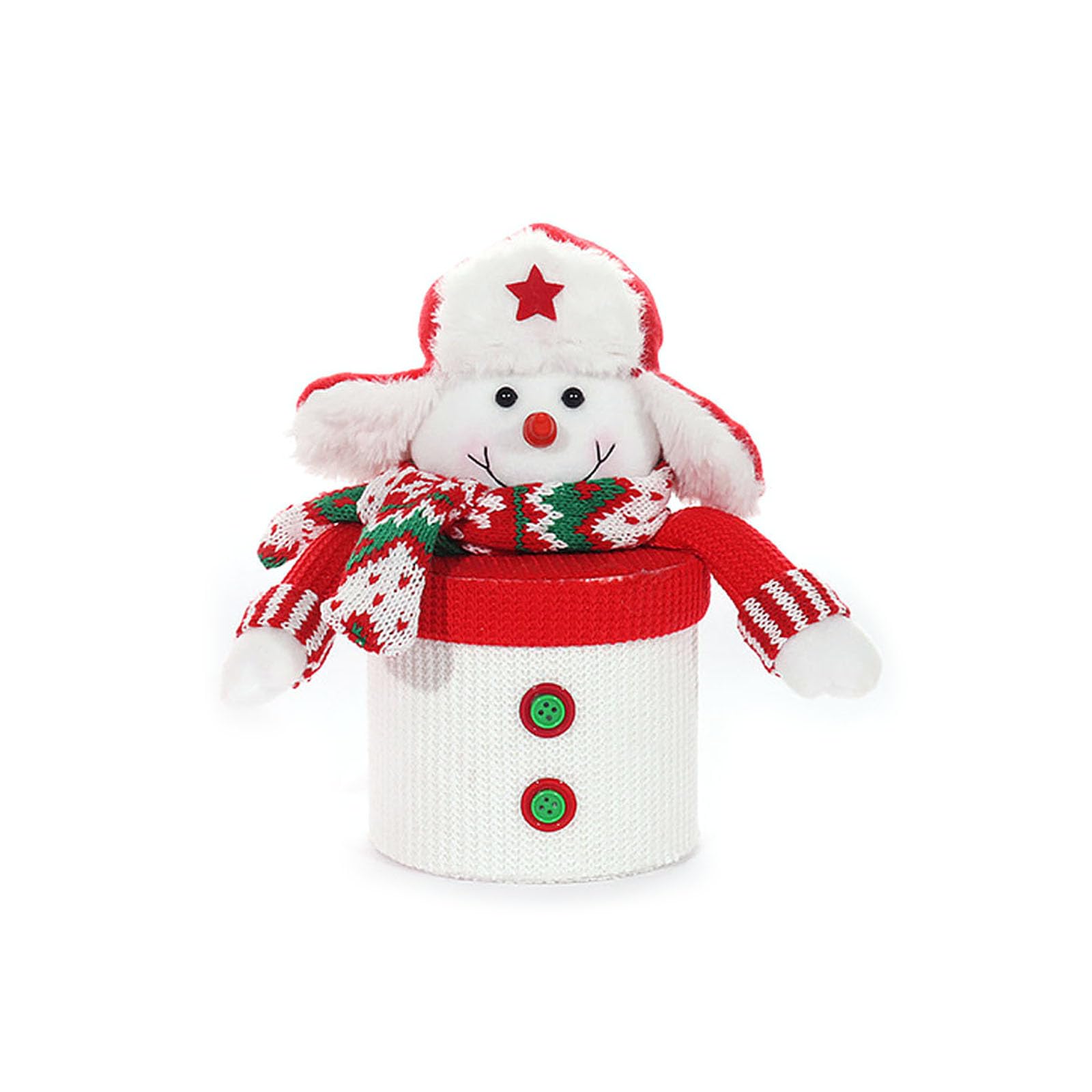 Kalttoy Snowman Dolls Christmas Bag, Bag For Gifts Candy Chocolate Packing Presents Wrapping Packaging Drawstring Gift Pouch Party Favor