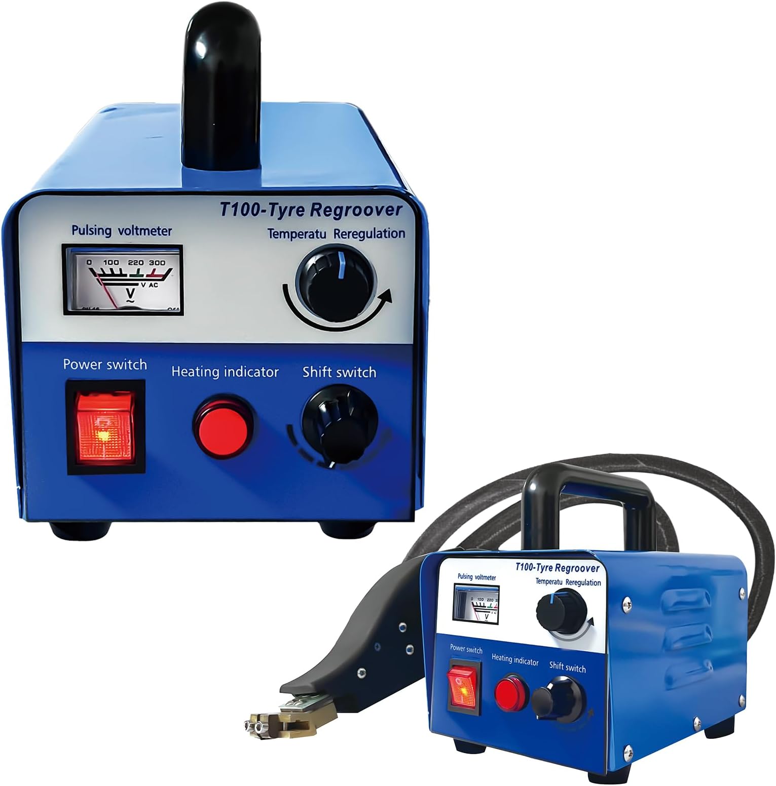 Carivia Tire Grooving Tool,110V 400 W Tire Groover Machine Iron Tire Groover Cutter