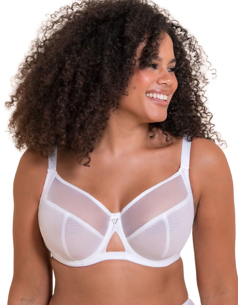 Curvy Kate Victory Side Support Balcony Bra White 32H