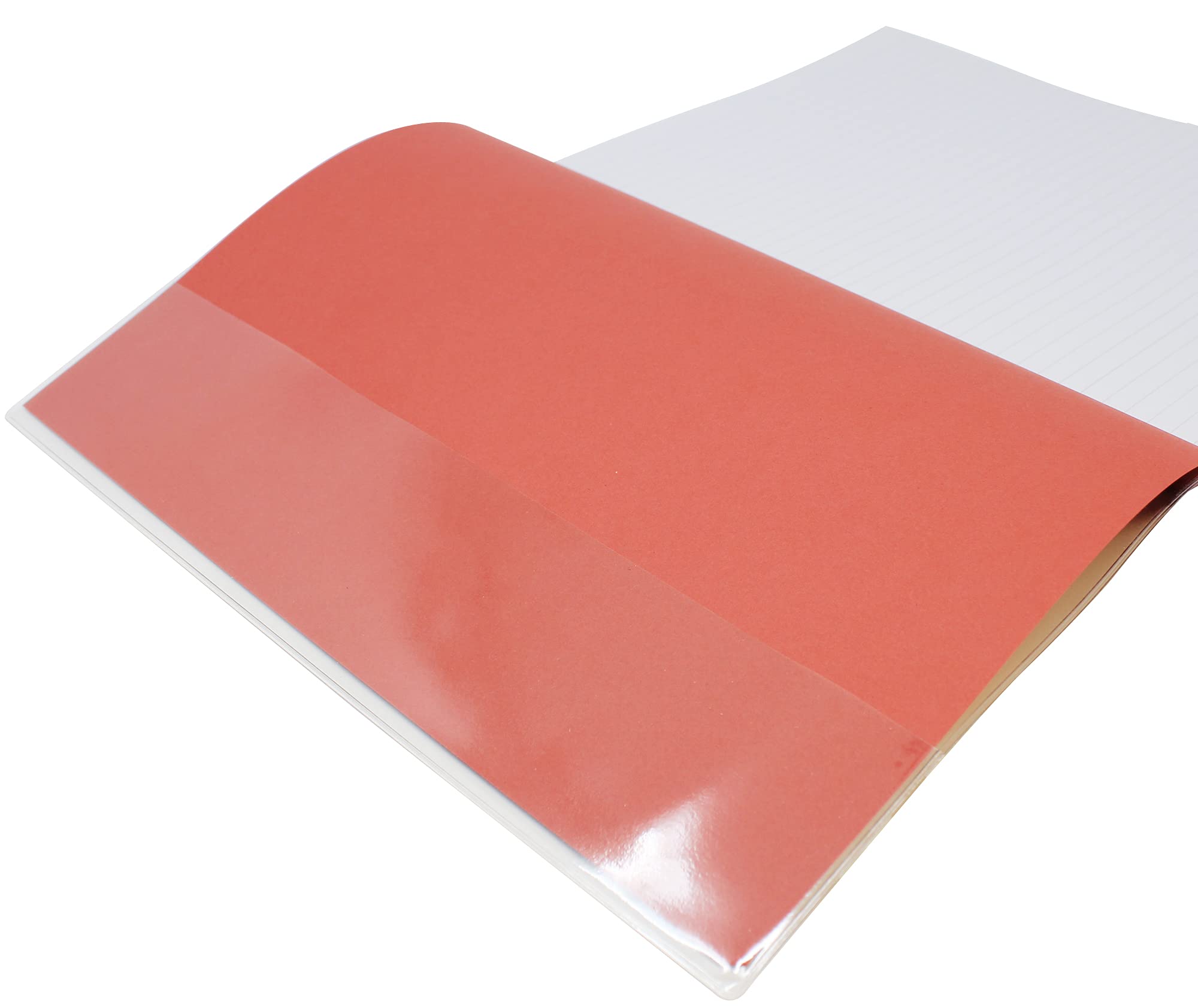Bright Ideas Aa 165 x 210mm (Box of 100) Clear Thicker and Extra Strong and Sturdy PVC Plastic Slip-On Book Cover Jackets. Easy to Clean Plastic and Wipeable Made to Protect School Exercise Books - Image 3