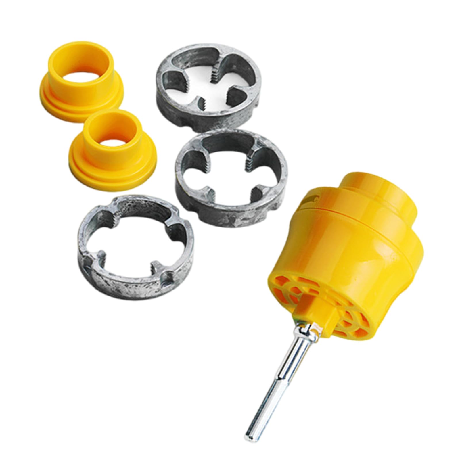 Tsophreniq Pvc Pipe Threader Thread Maker Tool For Electric Drill With 1 / 2Inch 3 / 4Inch 1Inch Water