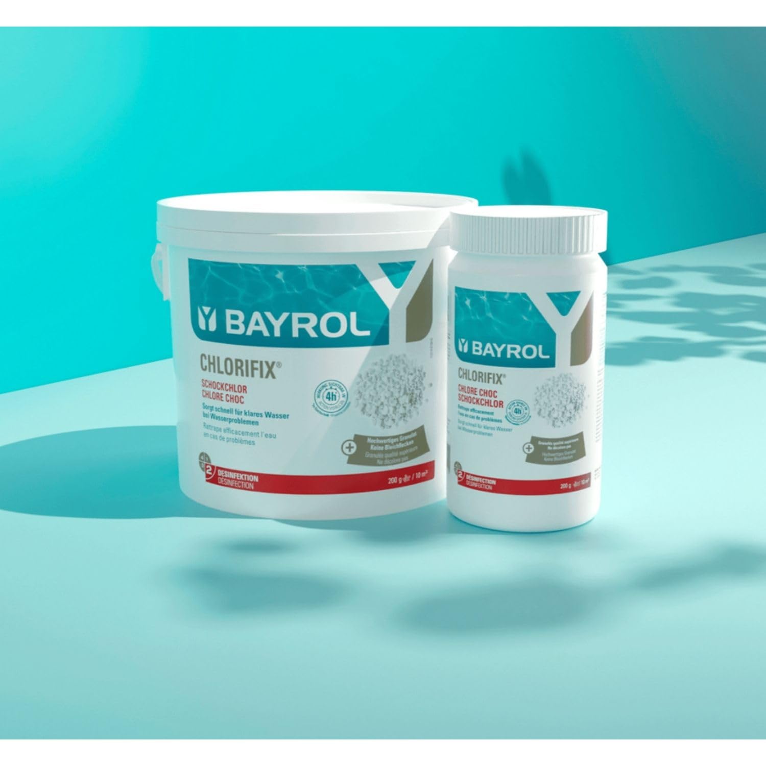 Chlorifix 5,0 kg Eimer von BAYROL - Chlor Mikro Kugeln - Chlorgranulat