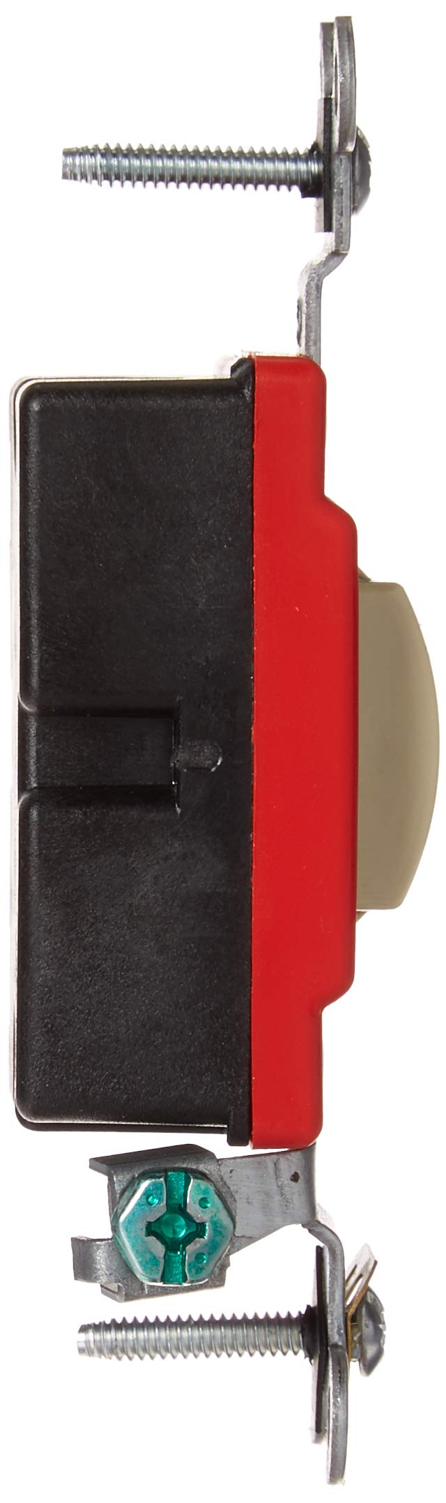 Leviton 20-Amp Toggle Switch 1221-2IL, Ivory by Leviton, Brown - Image 2