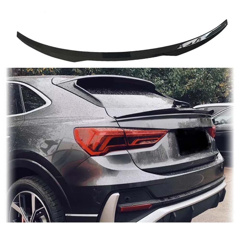 Auto Spoiler Posteriori, per Audi Q3 Sportback 2019 2020 2021 2022 Alettone Spoiler Posteriore per Auto,Decorazione per Auto Accessori,AntiGraffio,Modifica dello Stile