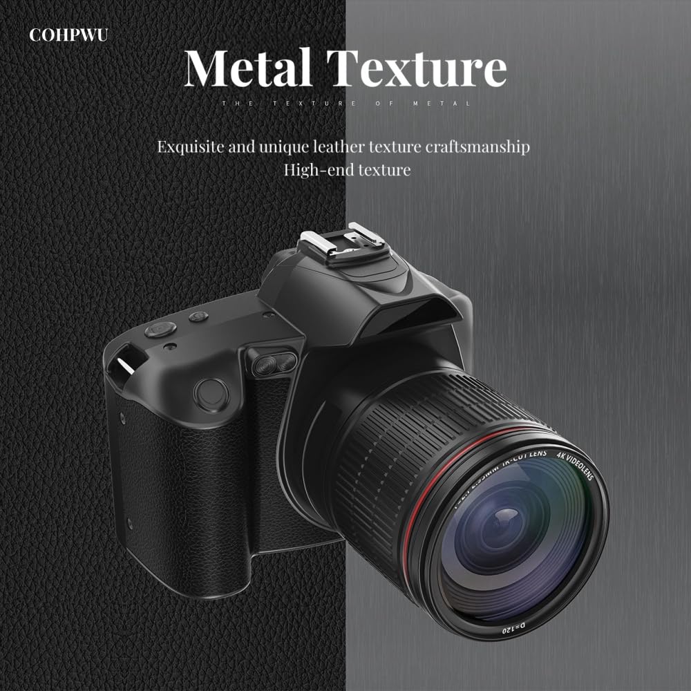 Amazon | 4インチLCDスクリーン720Pデジタルカメラ。16倍