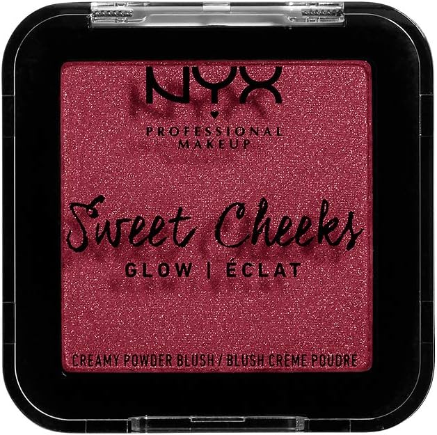 NYX PROFESSIONAL MAKEUPSweet Cheeks Shimmer Blush, Risky Business
