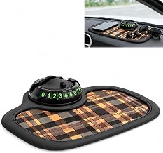 Universal Anti-Slip Car Dashboard Mat with 360° Rotating Phone Holder – Multi-Functional Organizer Pad for Phones, Sunglasses, Keys, and Daily Essentials (Multi 7)