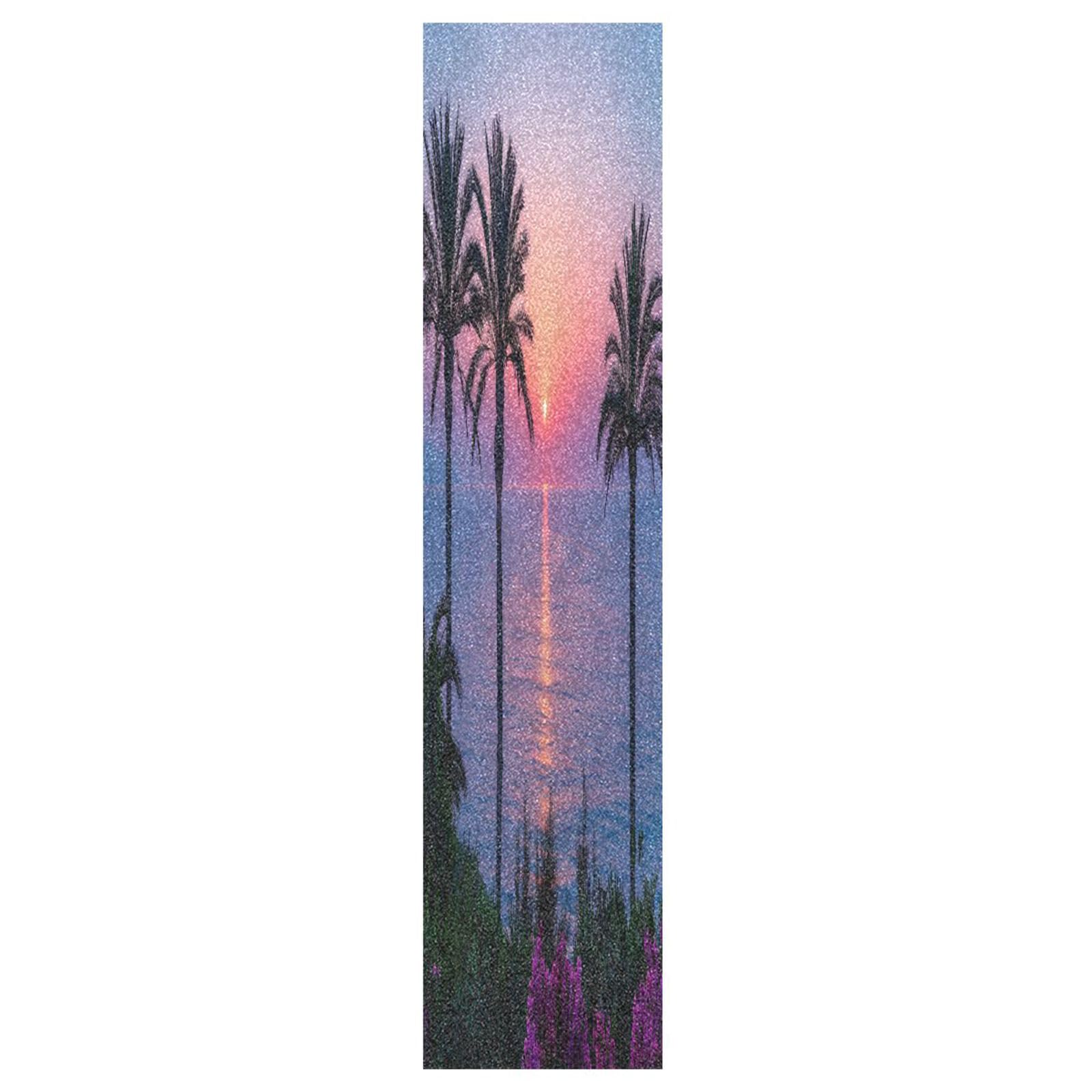 CEBUGI Sunset Skateboard Grip Tape 44x10in Waterproof Tear-Proof Longboard Grip Tape Bubble Free Non-Slip Scooter Grip Tape for Girls Boys