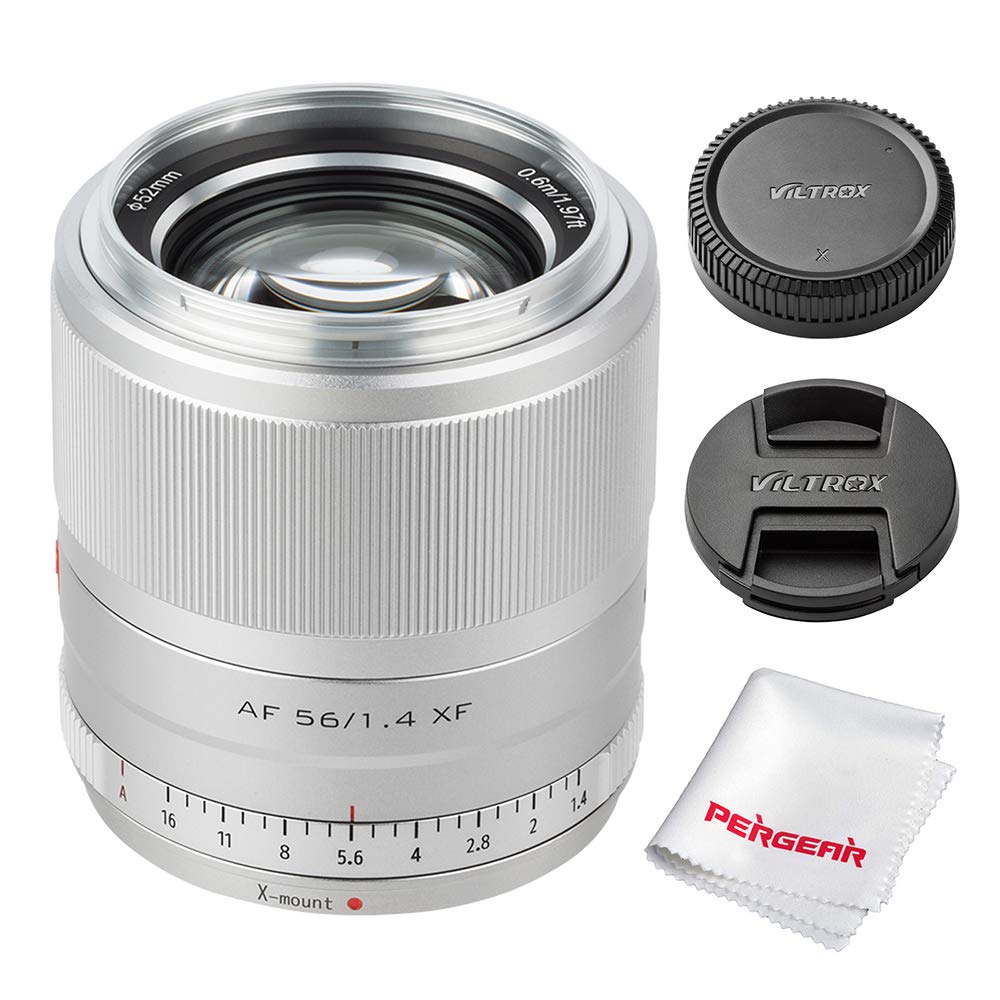 Viltrox 56mm F1.4 Autofocus Portrait Lens Compatible with Fujifilm X-Mount APS-C-Format Mirrorless D