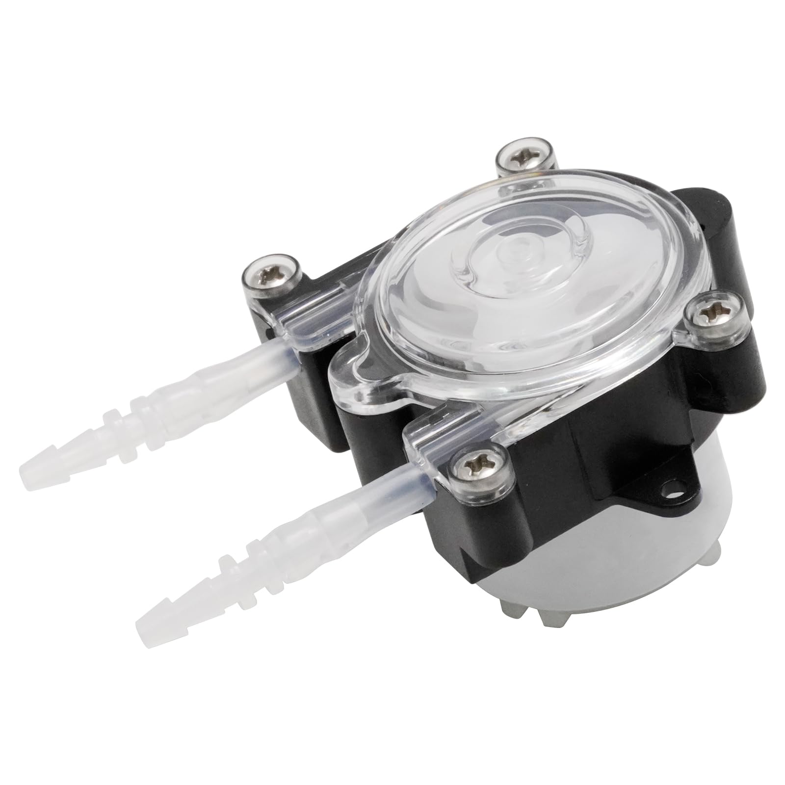 Hoypeyfiy Pompe péristaltique G528 DC 12 V Taille 32 x 23 mm Tuyau 3 x 5 pour expériences en laboratoire Bio-ingénierie etc