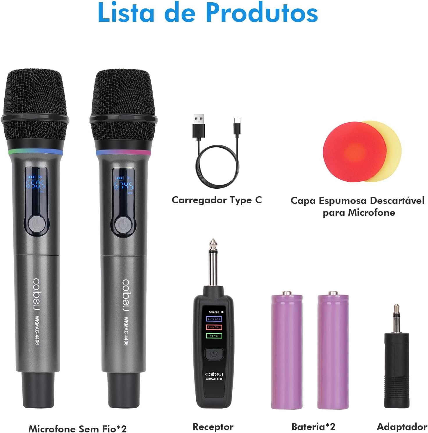Review do Microfone Sem Fio Duplo RGB: O Segredo para Festas Inesquecíveis! 9 61 05c4j7oL. AC SL1500