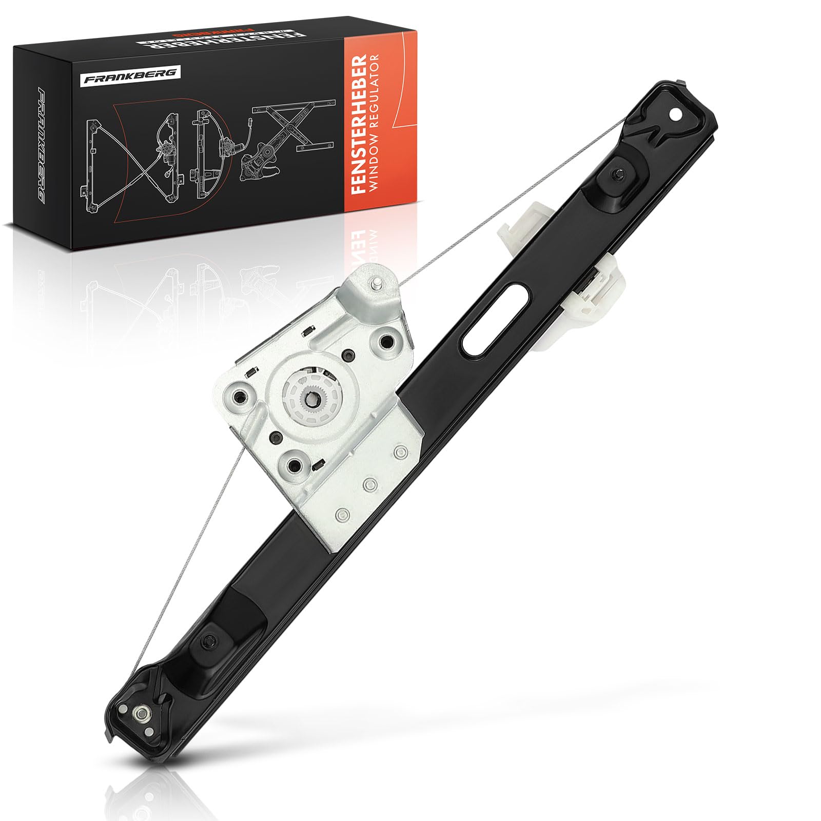 Frankberg Lève-vitre sans Moteur Arrière Droite Compatible avec Série 3 E90 Limousine 2004-2011 Série 3 Touring E91 Break 2004-2012 Remplacer# 51357140590
