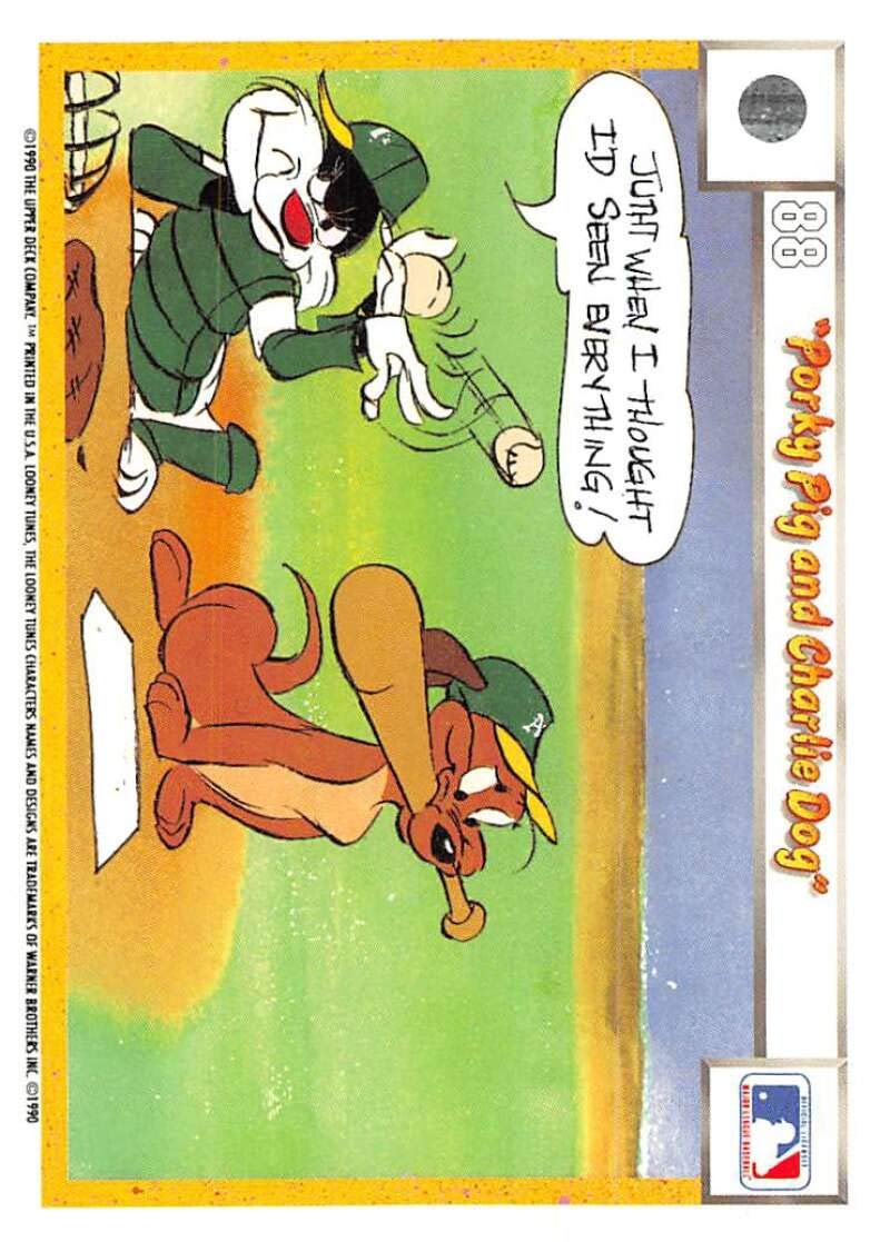 Amazon.com: 1990 Upper Deck Comic Ball Baseball #73/88 Porky Pig