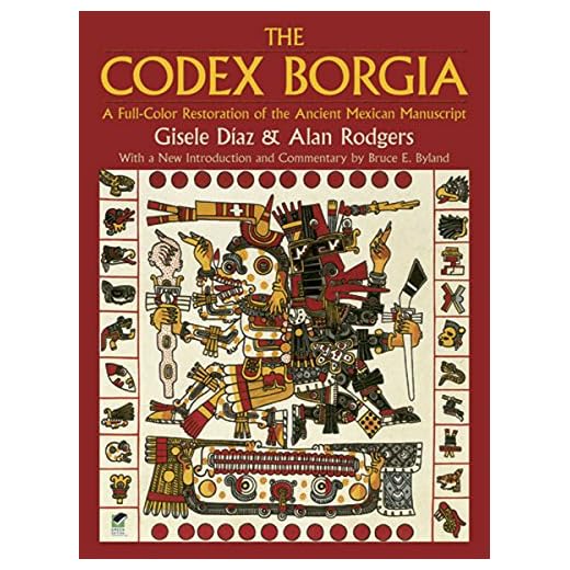 The Codex Borgia: A Full-Color Restoration of the Ancient Mexican Manuscript (Dover Fine Art, History of Art)