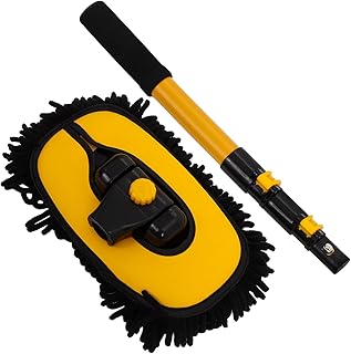 Garneck Auto-staubwedel Mit Chenille-bürste Für Innenraumreinigung Langer Griff Für Einfache Reinigung Jeder Ecke Effektives Entfernen Von Schmutz Und Dreck