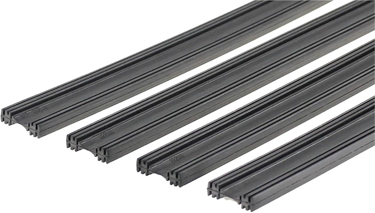 2PCS DIY Cut Car Frameless Wiper Blade strips 6mm Windshield Wipers Refill Natural Rubber strip 26" 28" 30" 32" Car Accessories(32INCH 800MM)